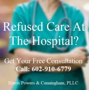 Refused Care At The Hospital