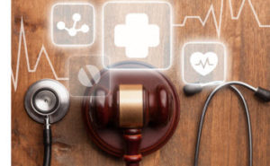 gavel and stethoscope