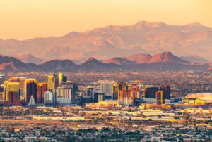 Phoenix Arizona skyline