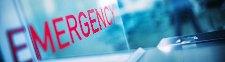 emergency room sign