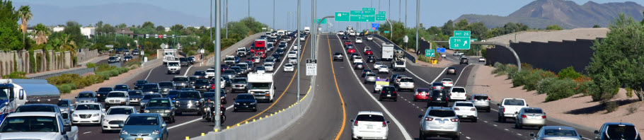 Phoenix, USA - 2016 - interstate 17